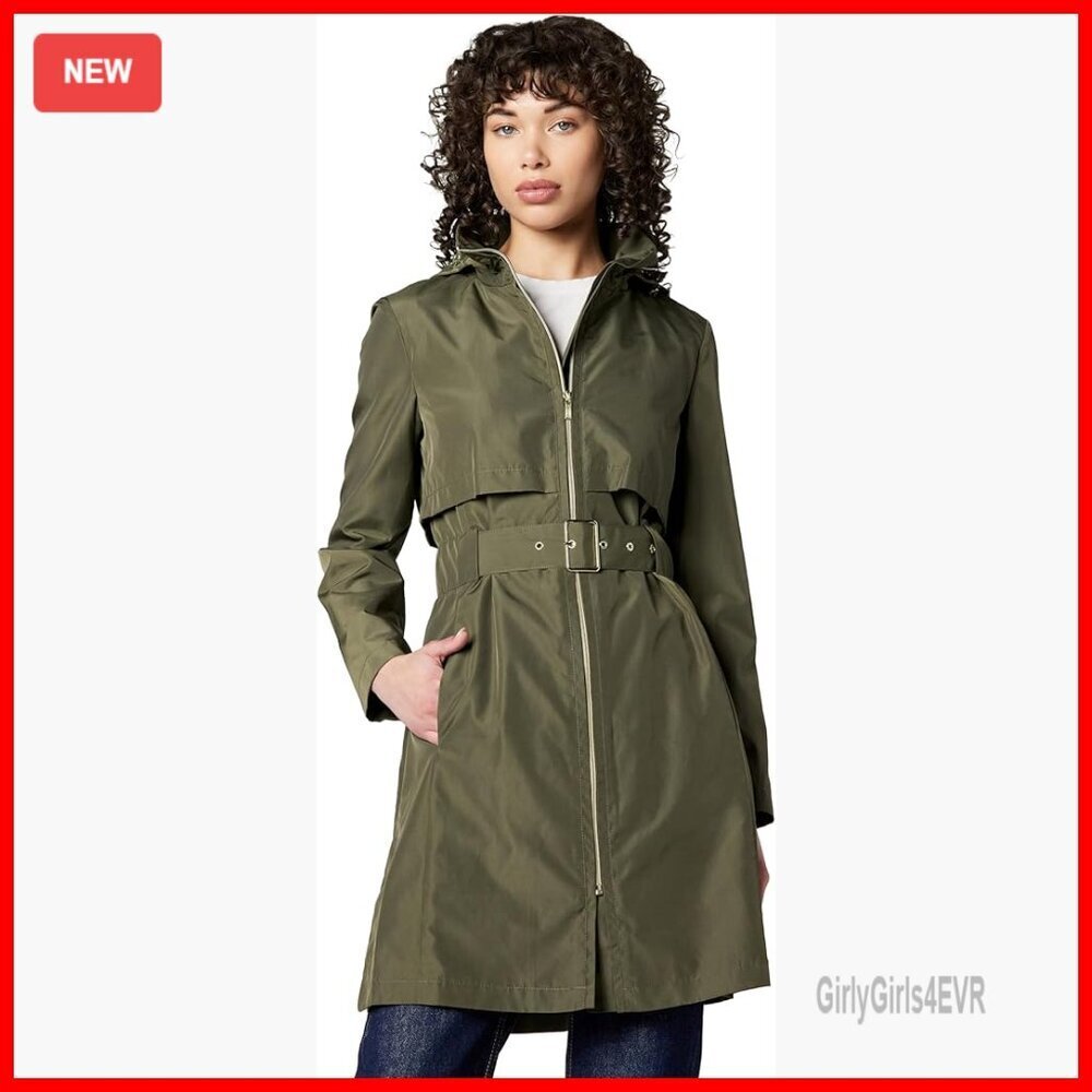 Long Sleeve Trench Coat Casual Essential Outerwear Layering Staple